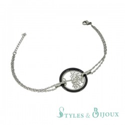 Bijoux femme – Bracelet style Punk, couleur or, en acier inoxydable, chaîne  épaisse. - Bracelets/Bracelet tendance femme - Vente flash bijoux